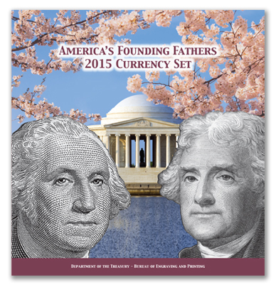 America’s Founding Fathers 2015 Currency Set Image