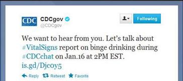 CDC gov tweet