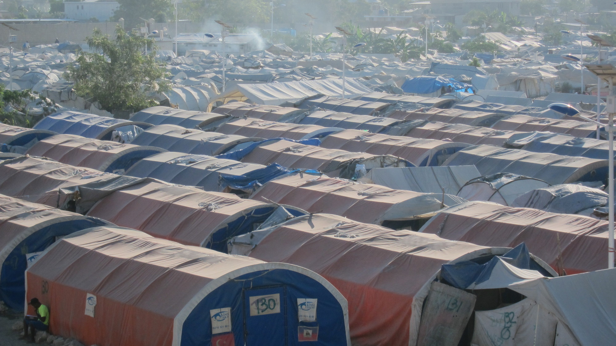Picture of medical tents