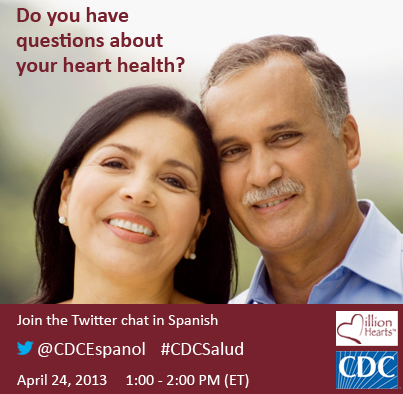 CDC en Espanol Million Hearts Twitter Chat