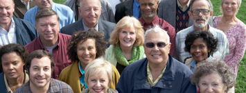 group of baby boomers (those born 1945-1965)