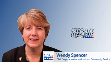 CNCS CEO Wendy Spencer praises the power of young leaders for #GYSD