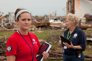 FEMA Corps and FEMA Disaster Survivor Assistance Team Member in Moore