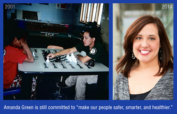 AmeriCorps Alum Amanda Green ('01) is still committed to "make our people safer, stronger, and healthier."