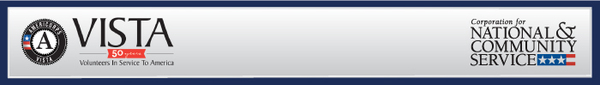 AmeriCorps VISTA 50th Banner