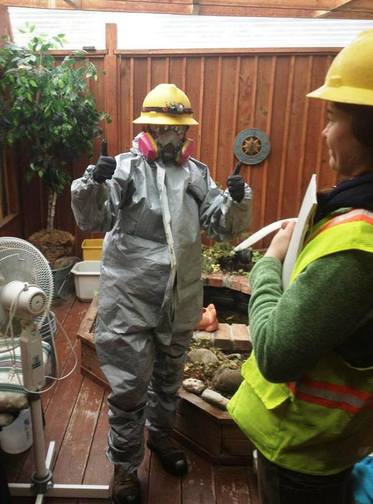 WCC Crews responded this week to Grays Harbor neighborhoods affected by flooding in early January.