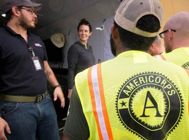 Texas Conservation Corps AmeriCorps Members