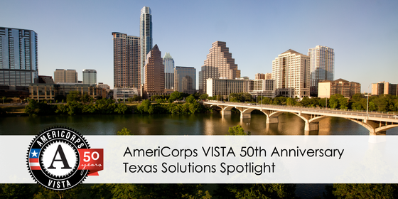 AmeriCorps VISTA 50th anniversary Texas spotlight