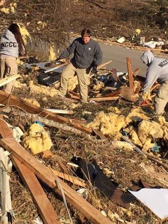AmeriCorps Members in Mississippi for Tornado Response