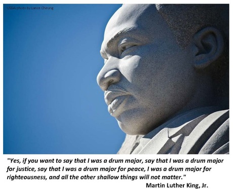 MLK Image & Quote