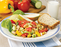 Garden Cannellini Bean Salad