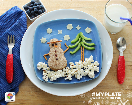 #MyPlate Winter Food Fun