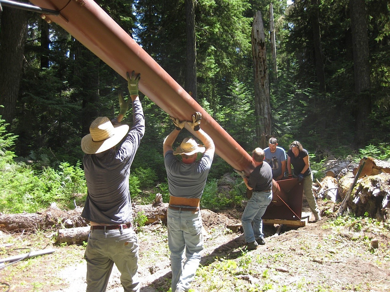 Annual maintenance in full swing at SNOTEL sites throughout the West