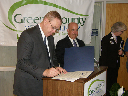 Agriculture Under Secretary for Rural Development Dallas Tonsager announced recently that Greene County Medical Center in Iowa will receive loans to e
