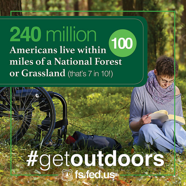 June is Great Outdoors Month and Secretary Vilsack and U.S. Forest Service Chief Tom Tidwell invites all Americans get out and explore all types of re