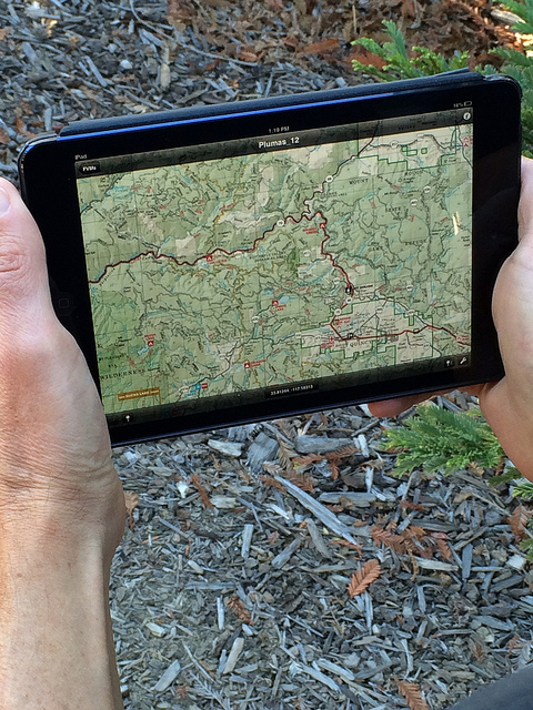 Digital maps available for your smart phone helps visitors find their way around U.S. Forest Service forests and grasslands