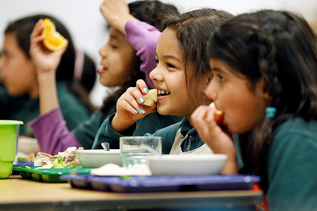 Nutritious school meals keep students healthy and ready to learn.
