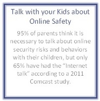 Hable con sus hijos sobre Seguridad en línea