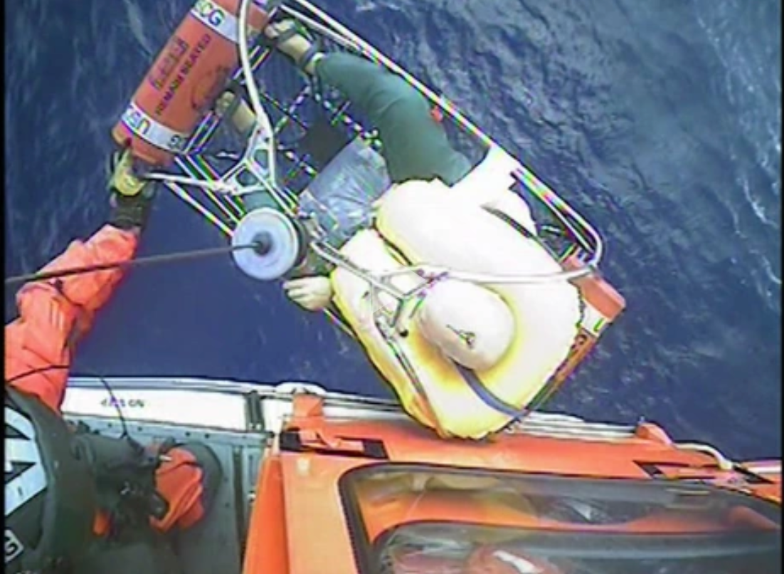 Multimedia Release Coast Guard Rescues From Sailing Vessel Taking On