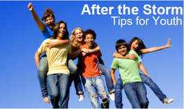 CDC After the Storm Tips for Youth