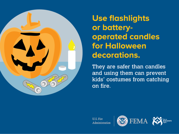 Halloween fire safety tips