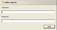 Jabber screenshot