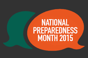 national preparedness month banner image