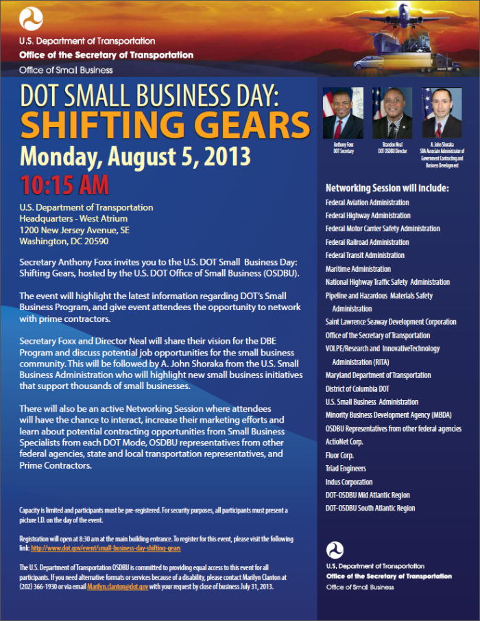 Small Business Day Flyer