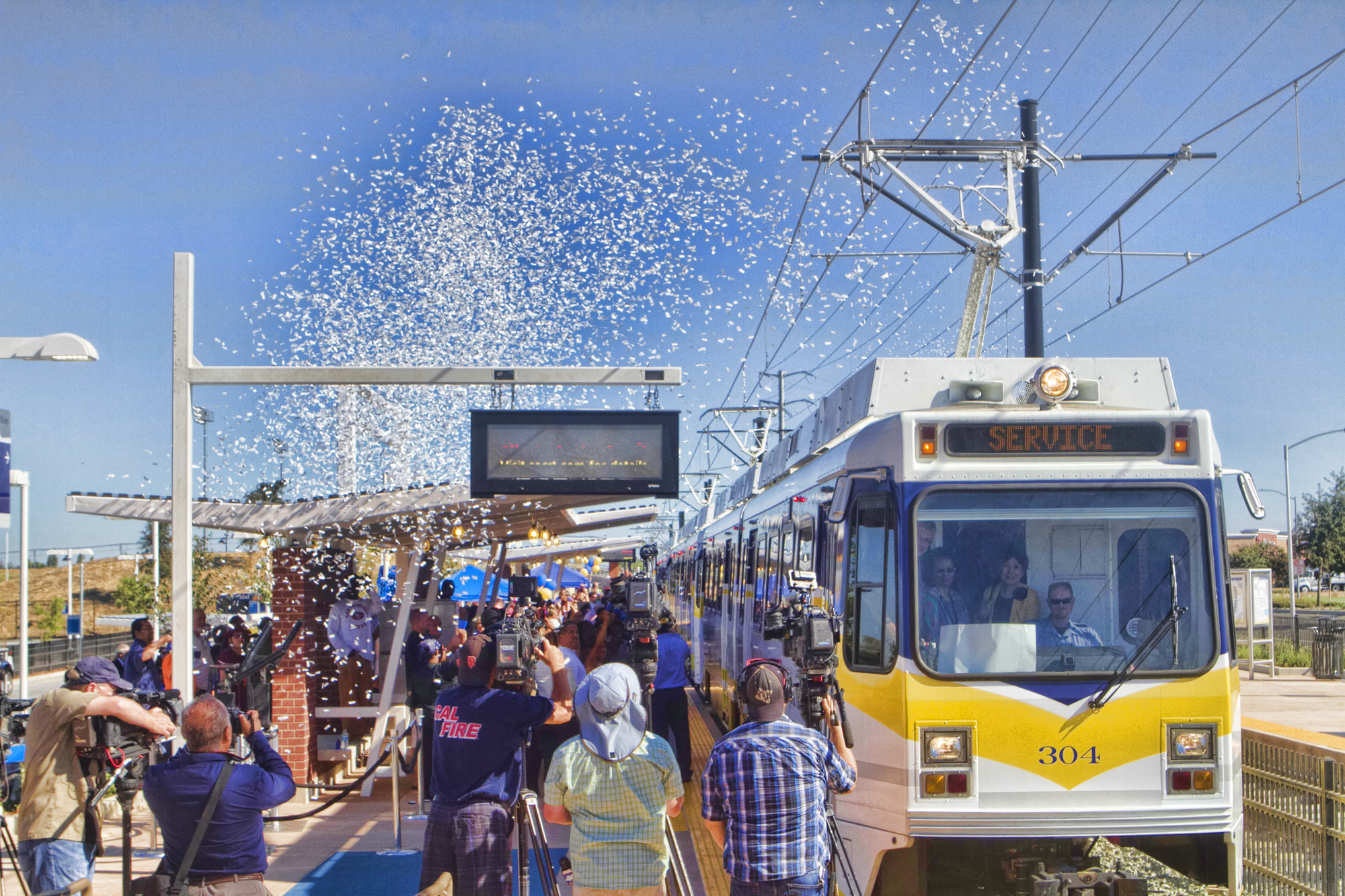 Sacramento celebrates Blue Line extension