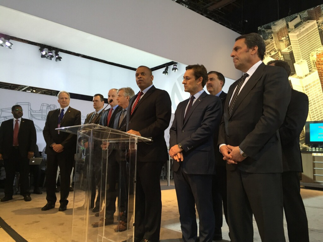 Secretary Foxx at the NAIAS in Detroit