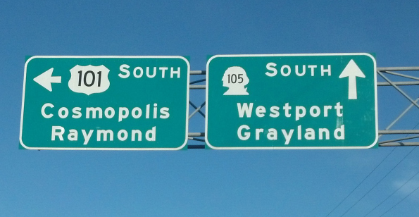 Signs using Highway Gothic