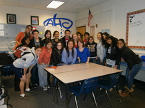 Lisa Clarke's students group photo