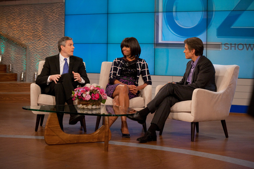 Secretary Duncan and the First Lady on the Dr. Oz Show