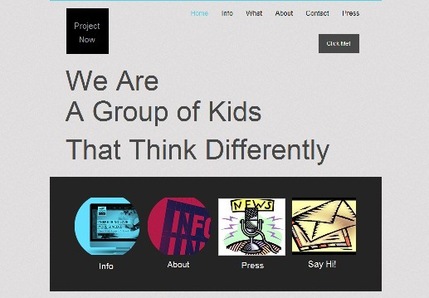 We are a group of kids that think differently
