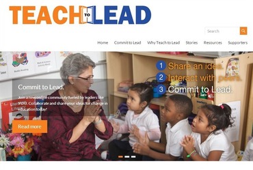 Teach to Lead home page