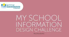 My School Information Design Challenge logo