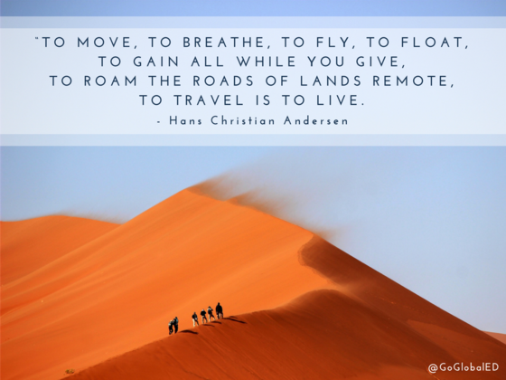 Travel Quote - Hans Christian Andersen