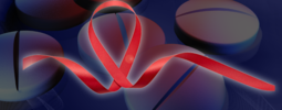 HIV Ribbon and Pill