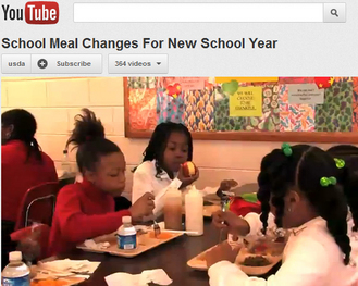 YouTube video of Healthier School Day