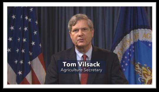 Tom Vilsack F2S Census Promotion
