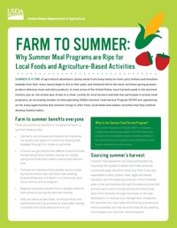 Farm to Summer Fact Sheet