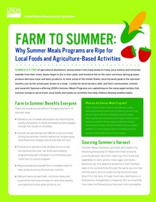 Farm to Summer Fact Sheet