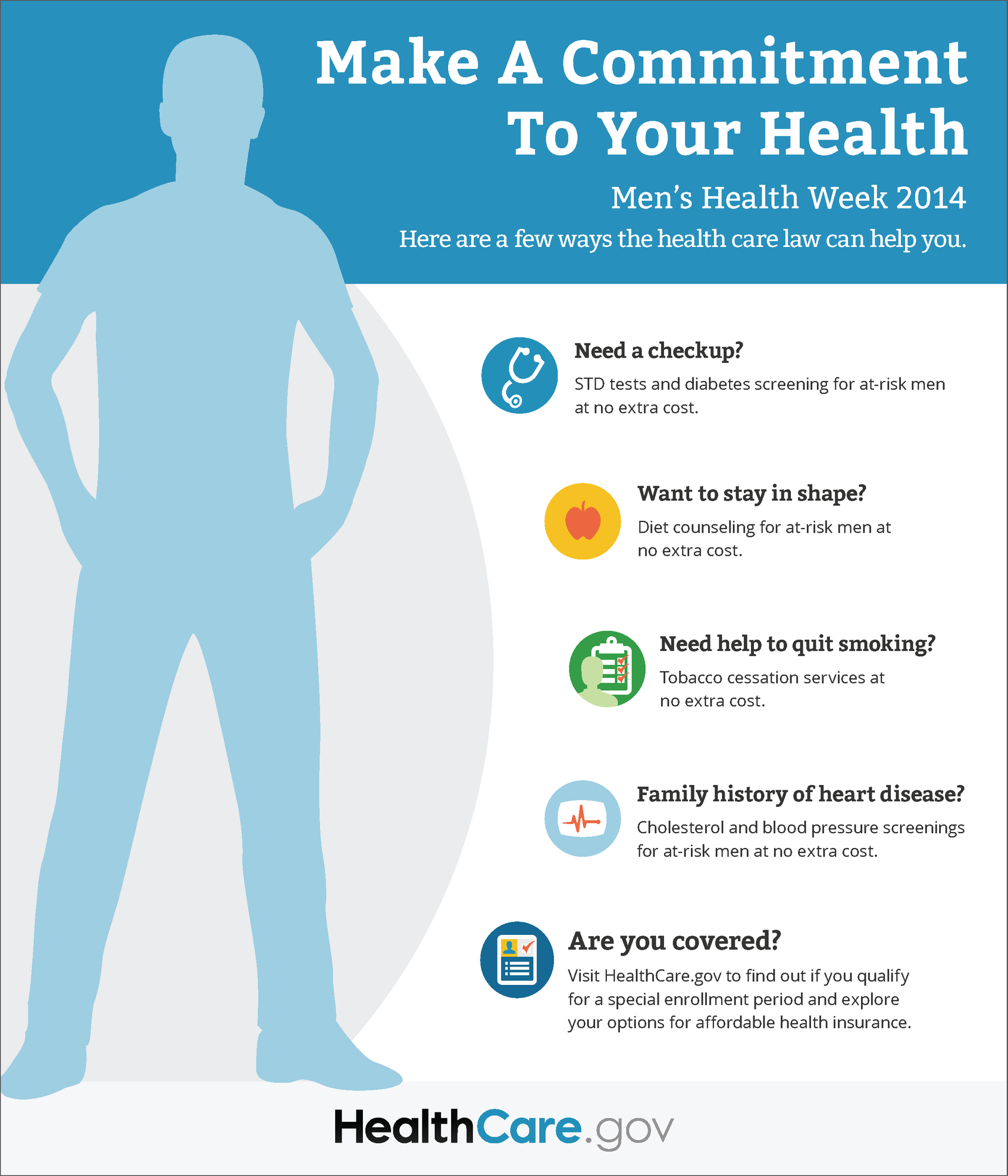 Make A Commitment To Your Health Infographic