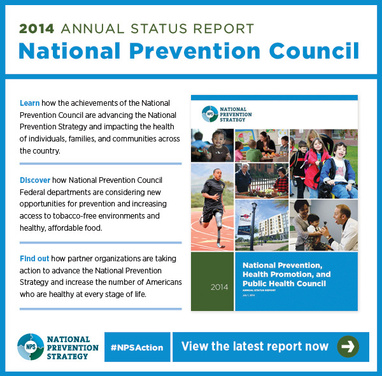 National Prevention's 2014 Strategy Annual Status Report Teaser Image