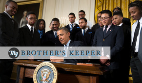 Image of President Obama from My Brother's Keeper Initiative