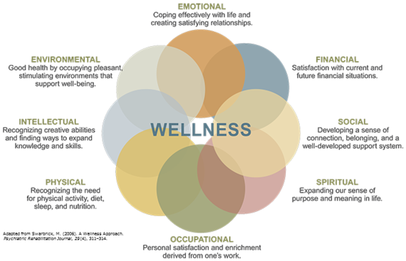 8 Dimensions of Wellbeing