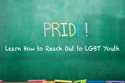 LGBT Youth Chalkboard