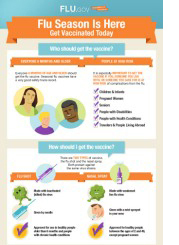 Flu Vaccine Infographic