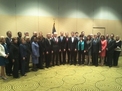 The new travel and tourism advisory board with Commerce Secretary John Bryson