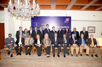 Under Secretary Sanchez and Commercial Service staff with the Trade Mission delegates